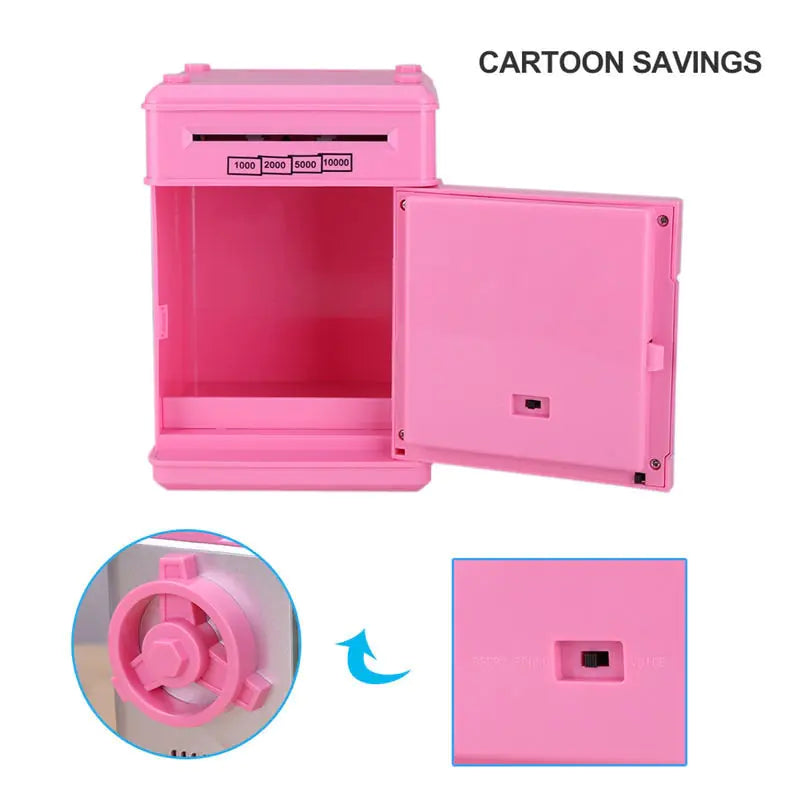 Electronic Piggy Bank ATM Mini Money Box